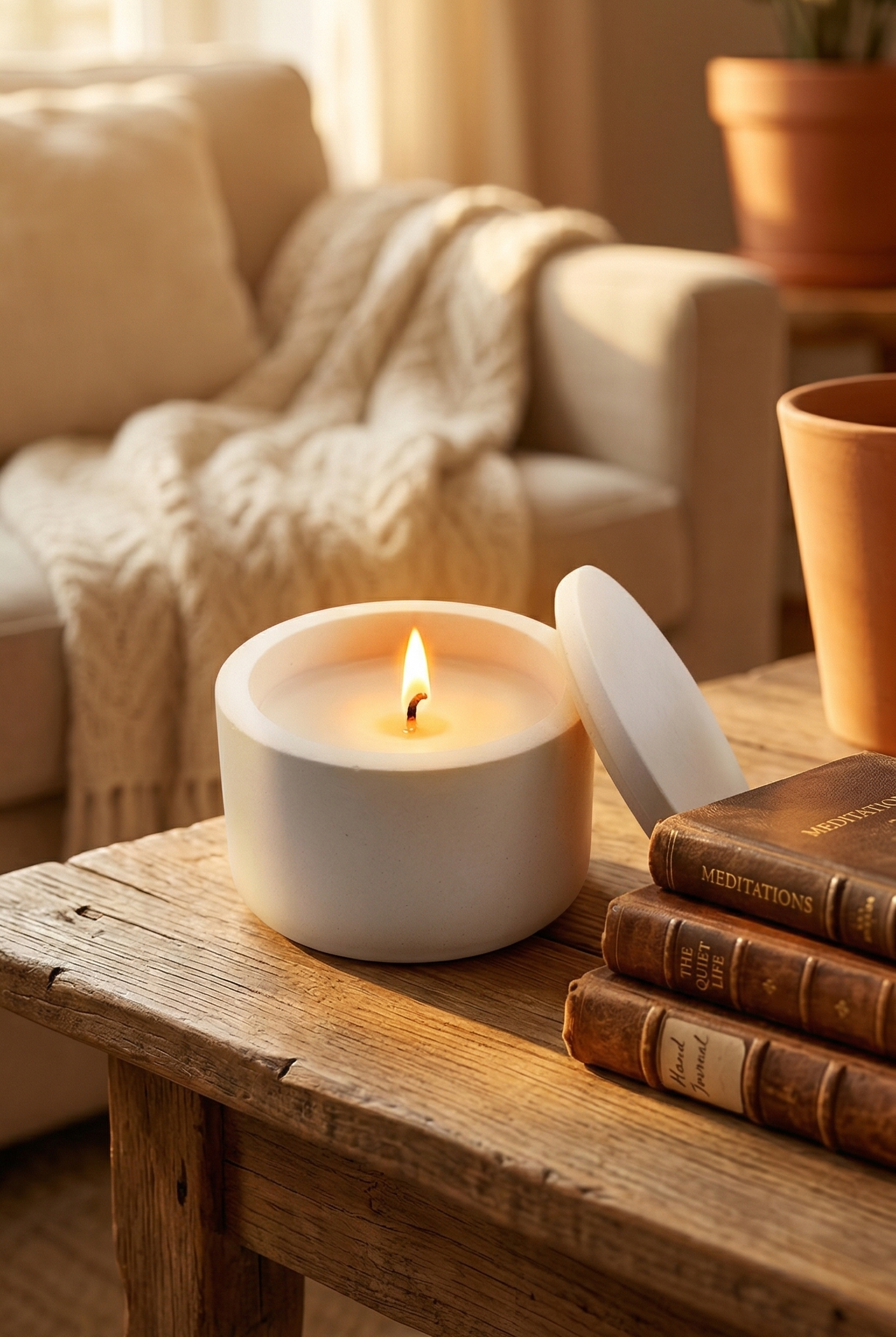 Vela decorativa figura de Angel